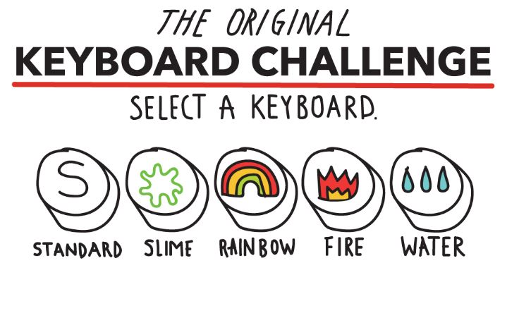 Keyboard challenge
